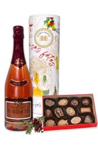 Holiday Bubbles & Louis Sherry Truffles - Rosé